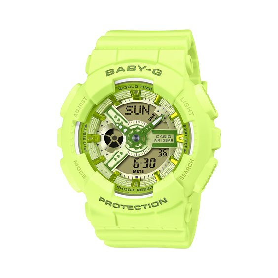 Montre Casio Baby-G in Résine BA-110YK-3AER-MAN - BA-110YK-3AER-MAN